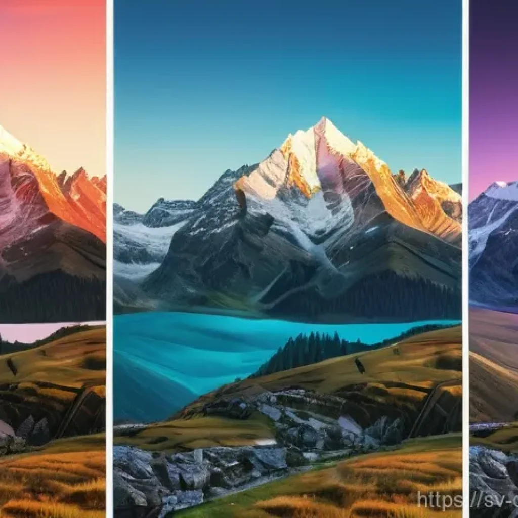 디지털 번아웃 극복을 위한 목표 달성 전략 - Here are three detailed image generation prompts in English, designed to be 15+ appropriate and free...